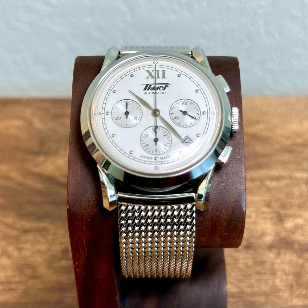 Tissot Heritage 1948 Chronograph on Milanese mesh bracelet